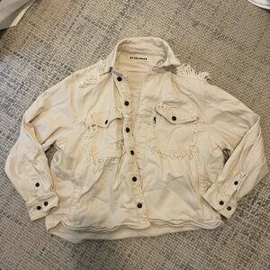 Ottolinger x ISKO Distressed Denim Jacket